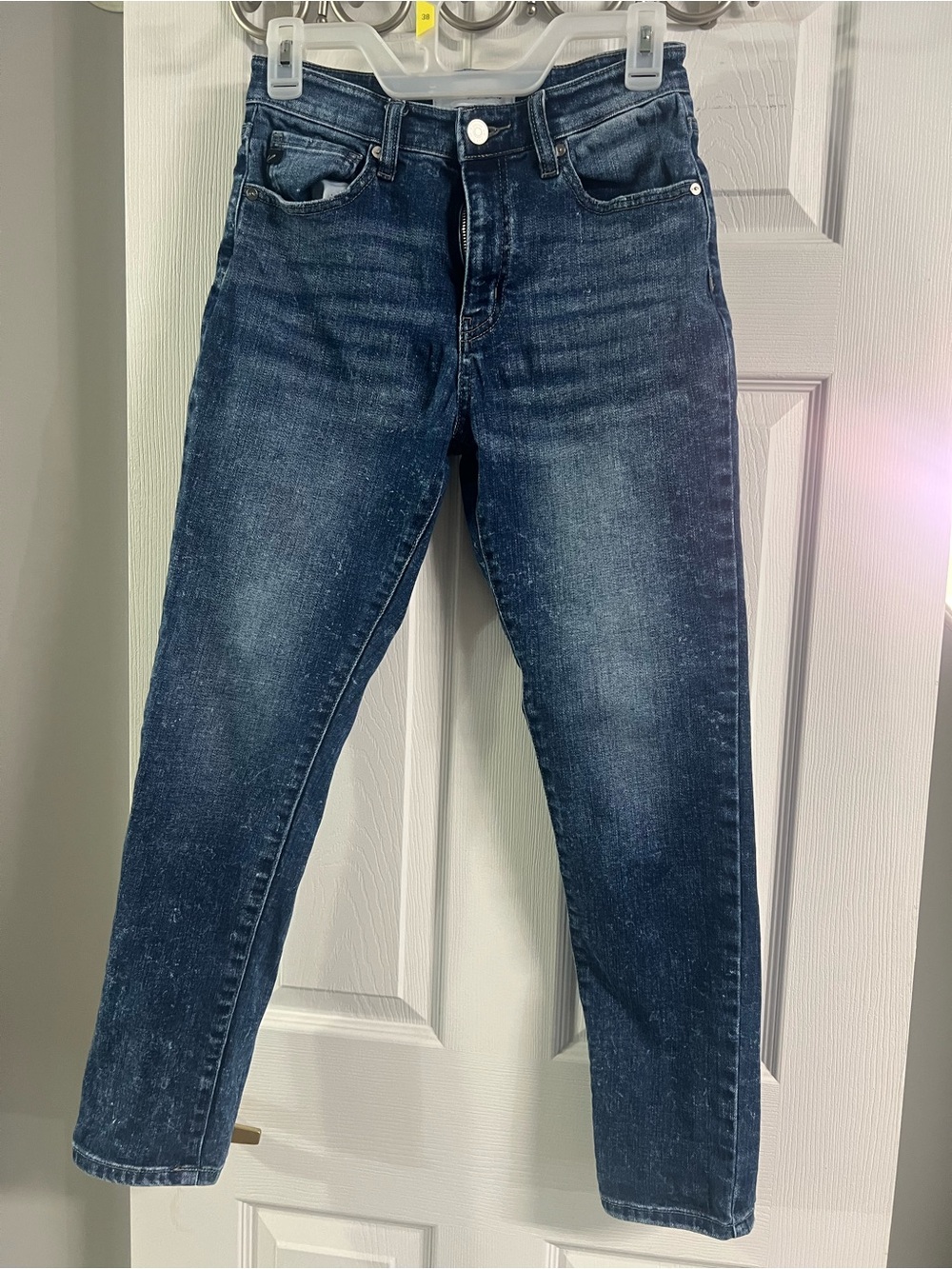 KanCan Blue Distressed High-Rise Jeans